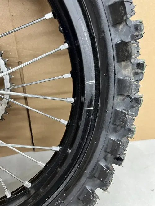 2022 Honda CRF450R OEM DID DirtStar Wheel Tire Set Black  Front/Rear #0315