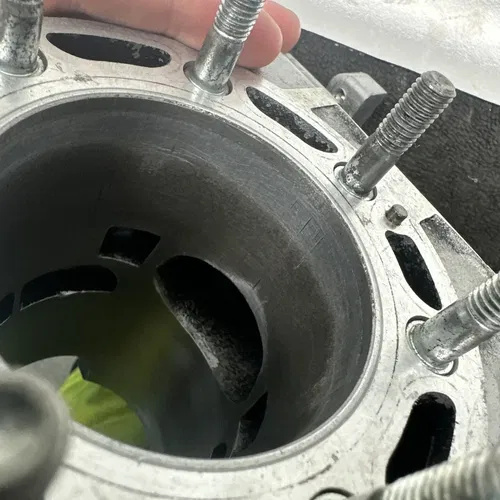 2002 02 KAWASAKI KX250 KX 250 CYLINDER BARREL BORE TOP END OEM