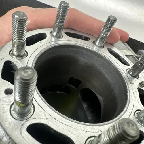 2002 02 KAWASAKI KX250 KX 250 CYLINDER BARREL BORE TOP END OEM