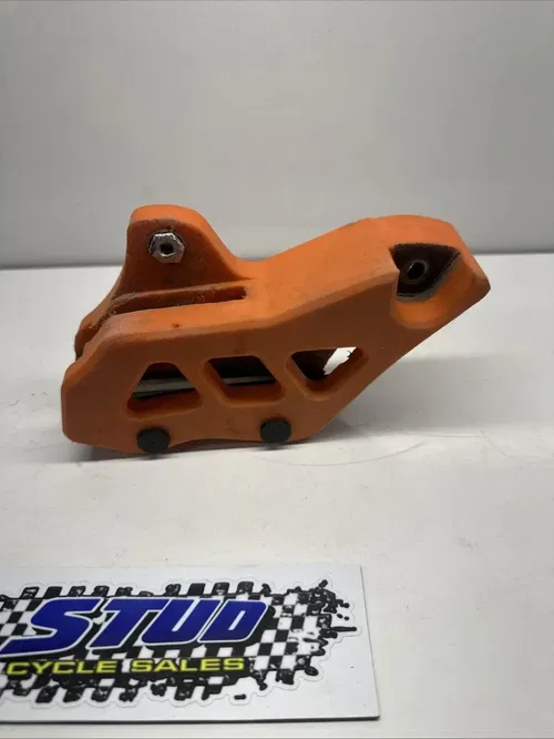 2012 KTM 300XC TM Designworks Rear Chain Guide Guard Orange