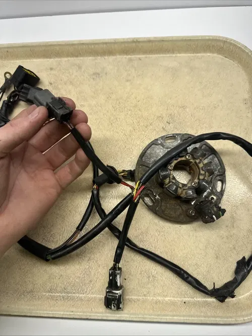 1998 Kawasaki Kx250 Kx 250 Stator Flywheel Wire Harness Electrical Rotor Coil