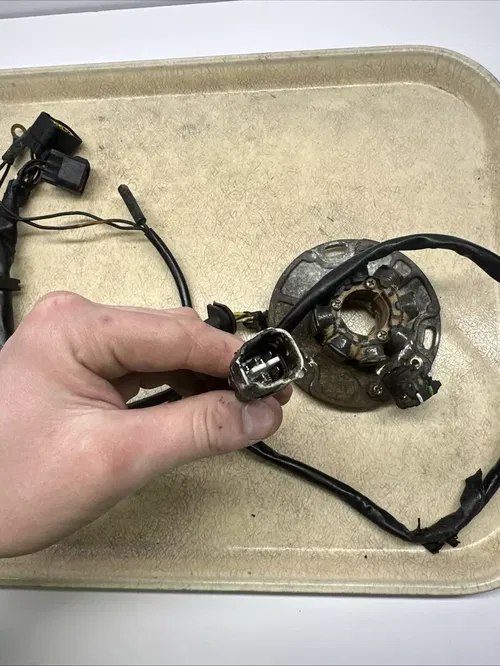 1998 Kawasaki Kx250 Kx 250 Stator Flywheel Wire Harness Electrical Rotor Coil