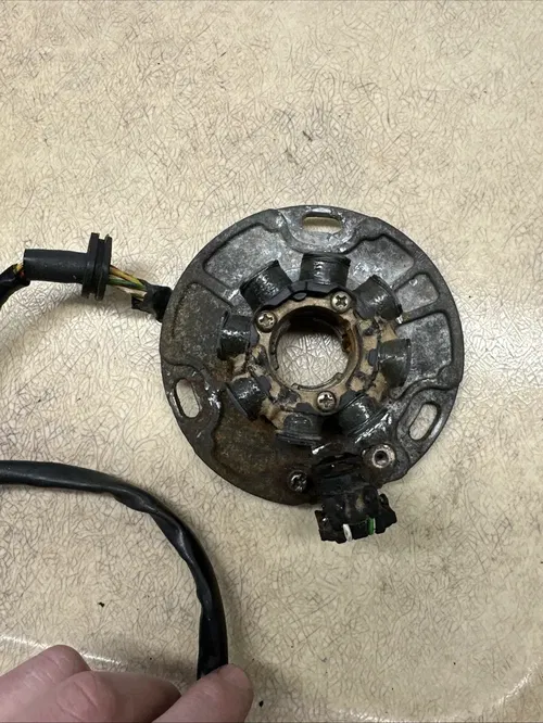 1998 Kawasaki Kx250 Kx 250 Stator Flywheel Wire Harness Electrical Rotor Coil