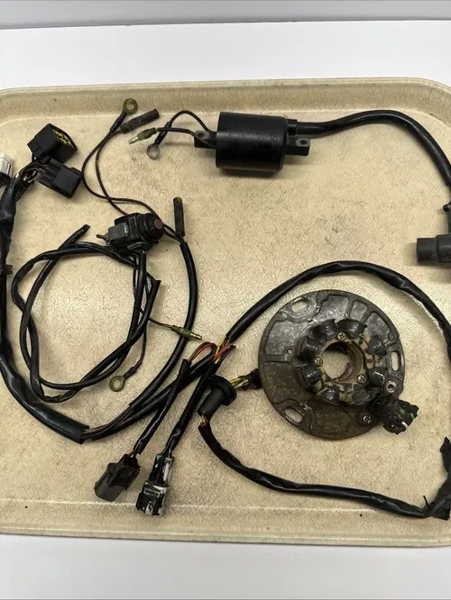 1998 Kawasaki Kx250 Kx 250 Stator Flywheel Wire Harness Electrical Rotor Coil