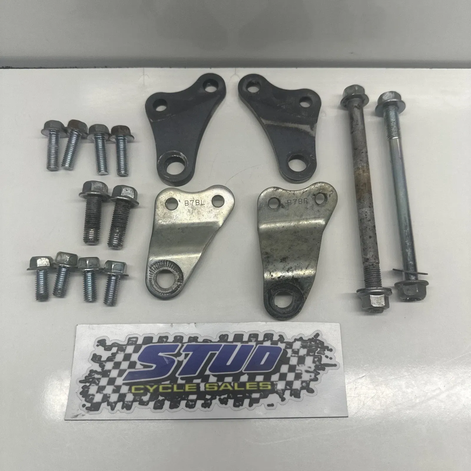 2021 Yamaha YZ250F Motor Mounts Upper Lower with Bolts OEM