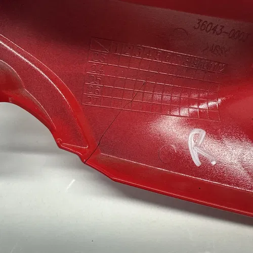 2024 24 Kawasaki Ninja 500 EX500 Tail Fairing Right Cowl Body Trim Red SE