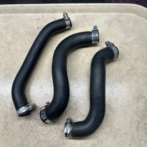 2023 KTM 250SXF Radiator Hoses Kit Cooling Pipes Clamps Lines Black OEM 250 SXF