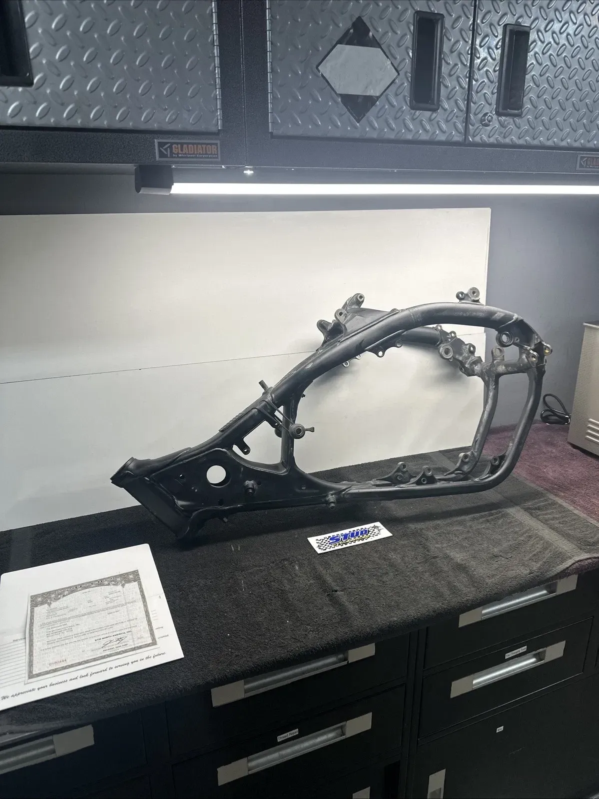 2023 KTM 450 SXF Frame Main Chassis Hull OEM A46003001000C1 Black with Papers