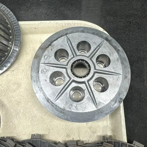 Suzuki 05-07 Rmz450 2007 Rmz450z Complete Clutch Plates Basket Hub Nuts Bearings