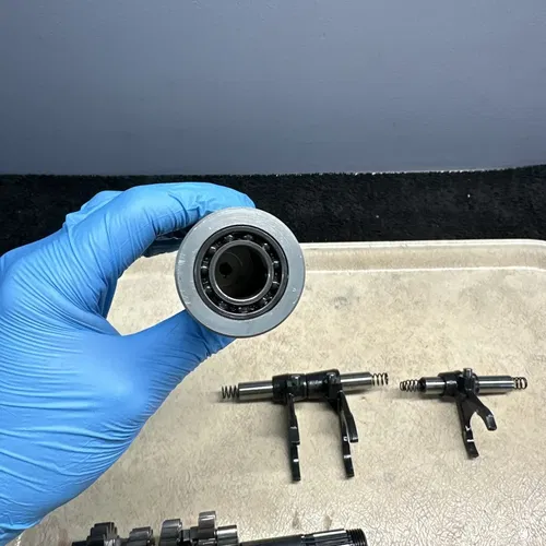 2011 KTM 250 SXF Transmission Shafts with Gears Shift Forks and Drum