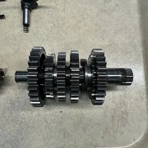 2011 KTM 250 SXF Transmission Shafts with Gears Shift Forks and Drum