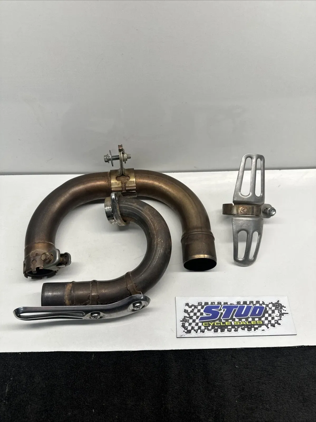 2021 YAMAHA YZ250F OEM EXHAUST PIPE CHAMBER HEADER PIPE PIPES B7B-14621-00-00