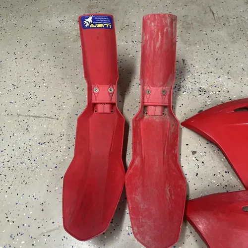 2 Full Sets 2021-2023 GasGas EX350F 125 250 450 Plastics Plastic Shrouds Fender