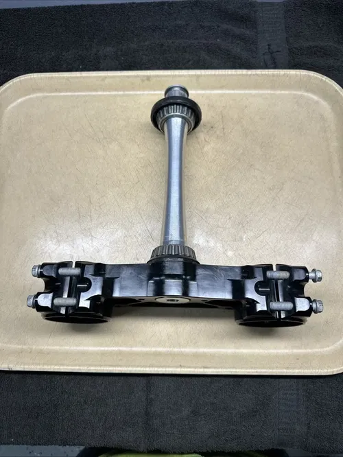 2024 KTM 250SXF Triple Clamps Tree Steering Steam OEM Top Bottom Black 250 SXF