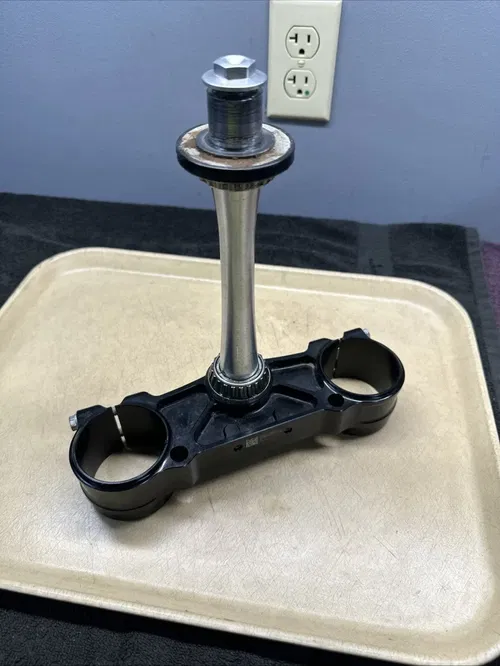 2024 KTM 250SXF Triple Clamps Tree Steering Steam OEM Top Bottom Black 250 SXF