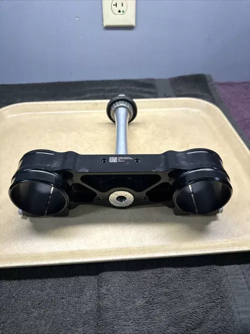 2024 KTM 250SXF Triple Clamps Tree Steering Steam OEM Top Bottom Black 250 SXF