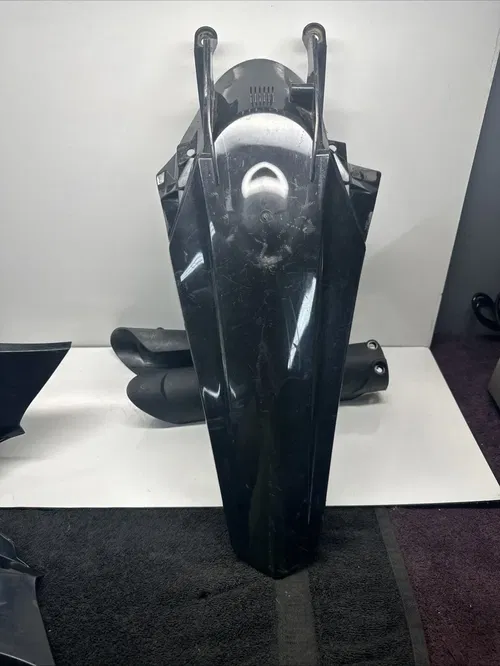 2022 GasGas MC250F Black Plastic kit Plastics Frame Guards See Description