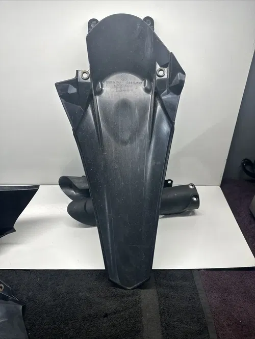 2022 GasGas MC250F Black Plastic kit Plastics Frame Guards See Description