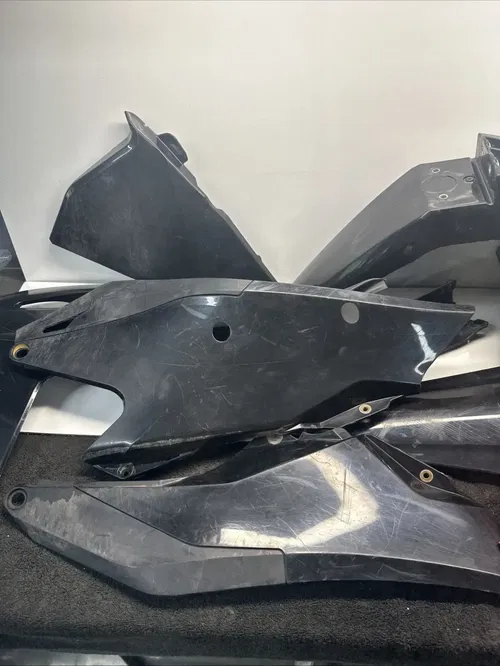 2022 GasGas MC250F Black Plastic kit Plastics Frame Guards See Description
