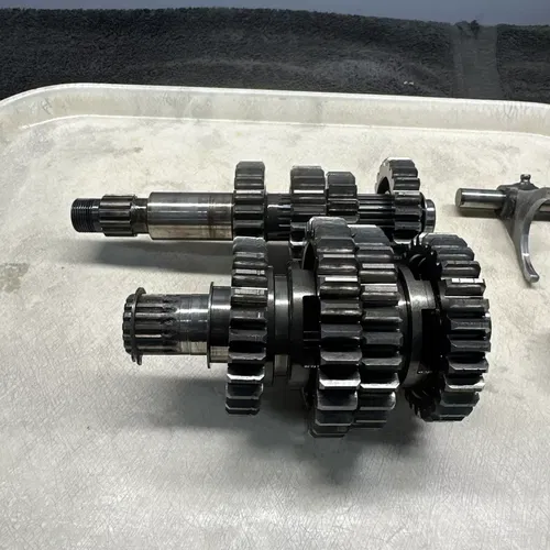 2007 suzuki RMZ450 transmission rmz 250 450 drum forks trans