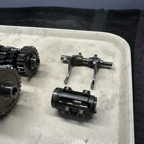 2007 suzuki RMZ450 transmission rmz 250 450 drum forks trans