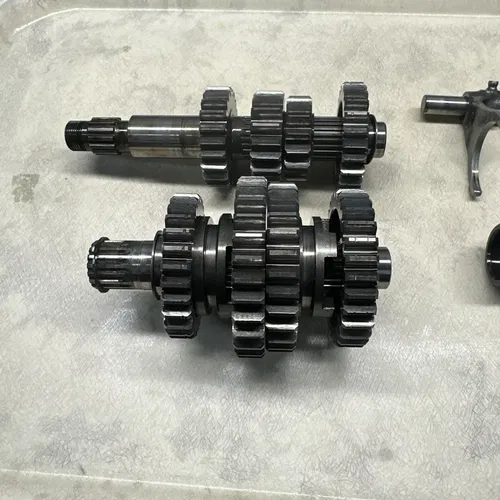 2007 suzuki RMZ450 transmission rmz 250 450 drum forks trans