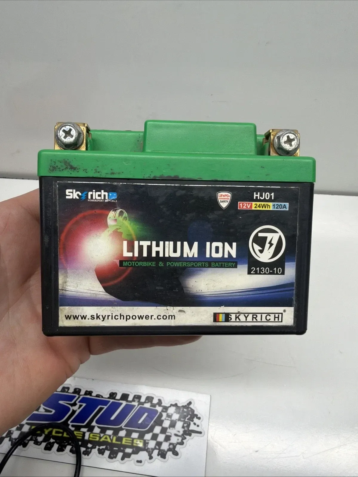 2021 - 2025 Kawasaki KX450 OEM Battery KX 450 2019 - 2024 KX 250 450 Low Hours