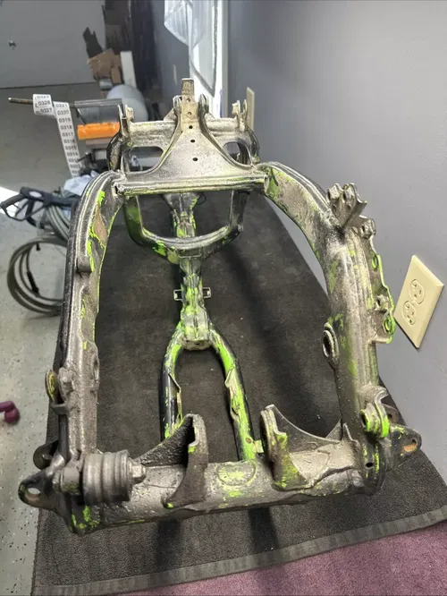 1998 Kawasaki KX250 KX 250 Frame Cradle Engine Mount
