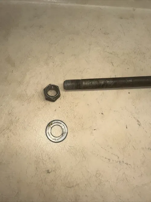 2001 TTR125LE TTR125L TTR 125L Front Wheel Axle Shaft Nut Bolt Pivot OEM