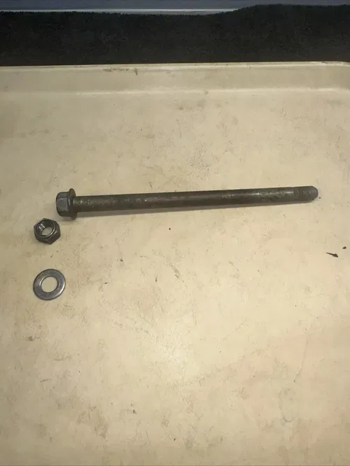 2001 TTR125LE TTR125L TTR 125L Front Wheel Axle Shaft Nut Bolt Pivot OEM