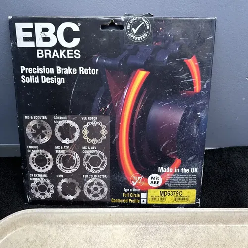 EBC Contoured Brake Rotor Front Fits KTM HUSQVARNA MD6379C Brand New open box