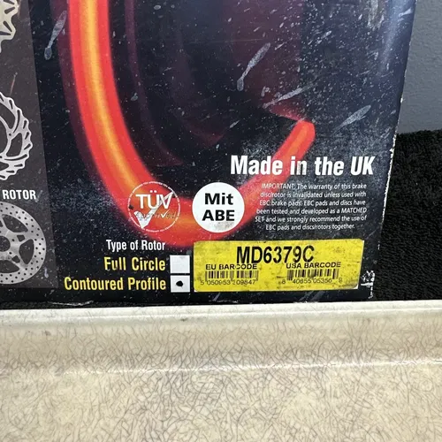 EBC Contoured Brake Rotor Front Fits KTM HUSQVARNA MD6379C Brand New open box