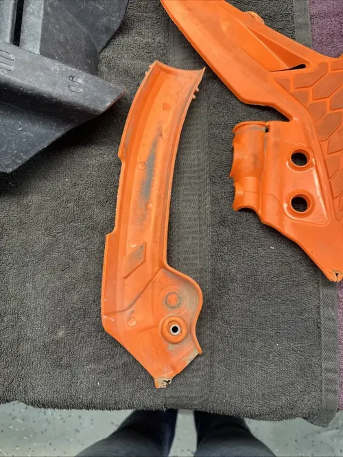 2023 OEM KTM 250XCF XCF Skidplate Bash Plate Guard Frame Guards Acerbis