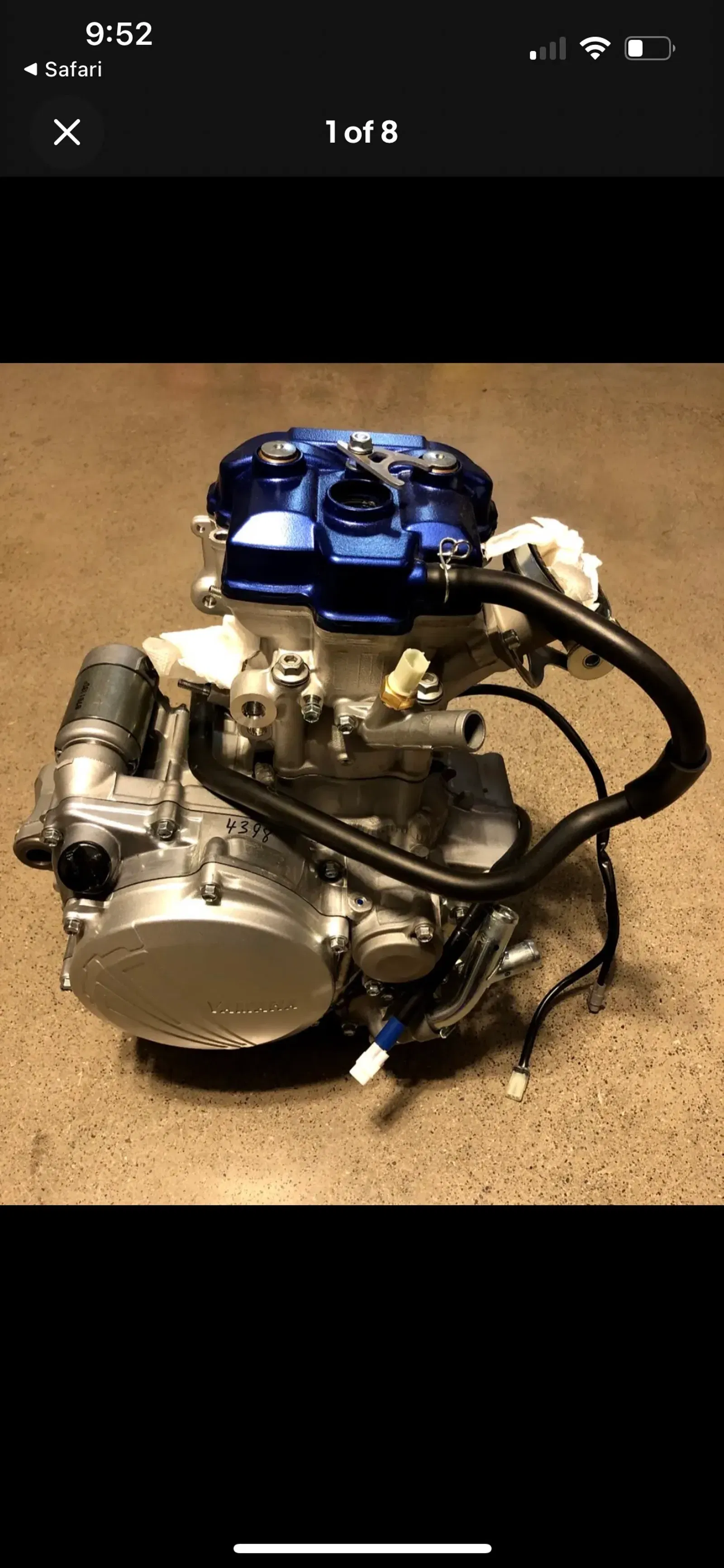 New 2023 Yamaha YZ250F Engine