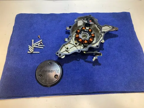 2003-2009 Kawasaki KLX110 OEM Stator Generator Alternator Left Crankcase Cover 7