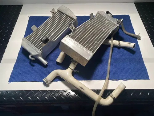 2011 CRF450R Left & RIGHT Side Radiator ASSEMBLY OEM Cooling System Honda CRF