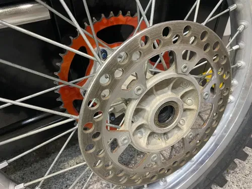 1999 SUZUKI RM250 RM125 OEM FRONT & REAR TIRE HUB WHEEL ASSEMBLY SUZUKI OEM RM