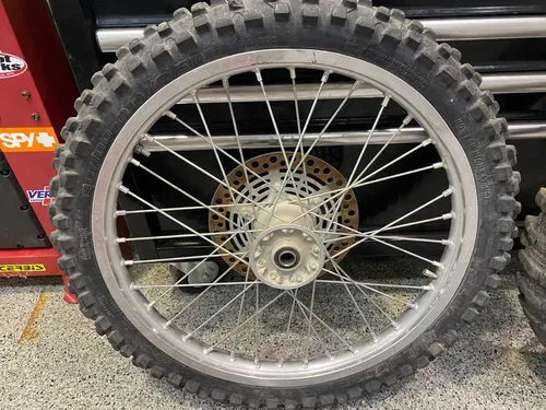 1999 SUZUKI RM250 RM125 OEM FRONT & REAR TIRE HUB WHEEL ASSEMBLY SUZUKI OEM RM