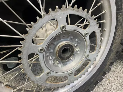 2000 2001 YAMAHA YZ125 YZ125 OEM FRONT & REAR TIRE HUB WHEEL ASSEMBLY YAMAHA #98