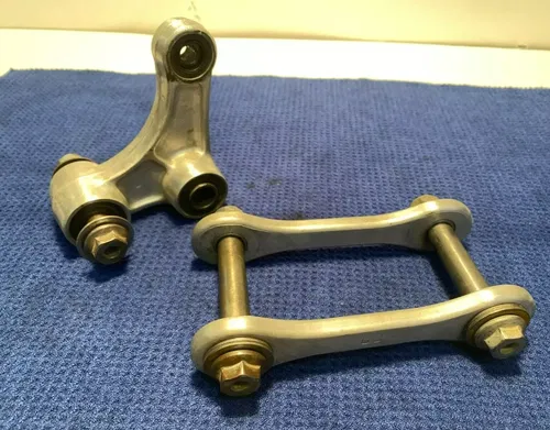 2002 KAWASAKI KX125 KX250 OEM REAR SHOCK SWING LINKAGE LINKS UNI TRAK 39007-1301