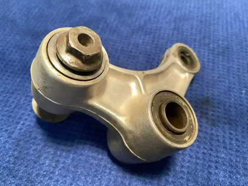 2002 KAWASAKI KX125 KX250 OEM REAR SHOCK SWING LINKAGE LINKS UNI TRAK 39007-1301