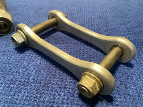 2002 KAWASAKI KX125 KX250 OEM REAR SHOCK SWING LINKAGE LINKS UNI TRAK 39007-1301