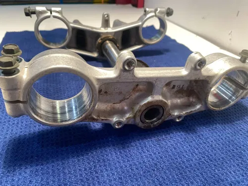 2003-2013 Yamaha YZ85 YZ 85 Steering Stem Upper Lower Triple Clamp 2002 YZ OEM