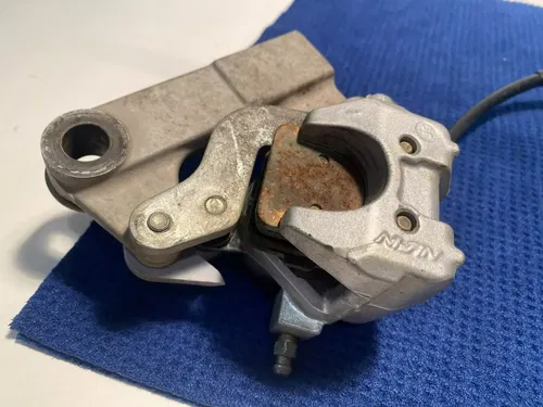 02-18 2006 YZ85 YZ 85 Rear Brake Assembly Caliper Master Cylinder Line Reservoir