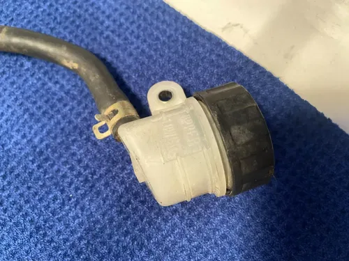 02-18 2006 YZ85 YZ 85 Rear Brake Assembly Caliper Master Cylinder Line Reservoir