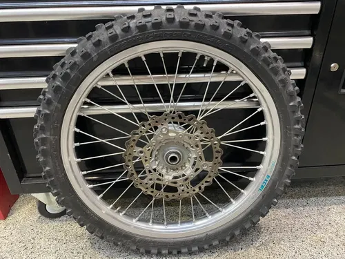 2004 YAMAHA YZ125 YZ250 EXCEL 21" FRONT WHEEL RIM HUB TIRE ASSEMBLY YZ125 YZ04