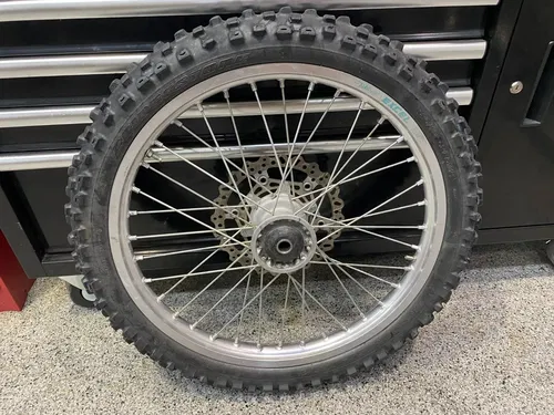 2004 YAMAHA YZ125 YZ250 EXCEL 21" FRONT WHEEL RIM HUB TIRE ASSEMBLY YZ125 YZ04