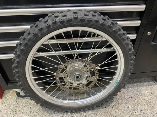 2004 YAMAHA YZ125 YZ250 EXCEL 21" FRONT WHEEL RIM HUB TIRE ASSEMBLY YZ125 YZ04