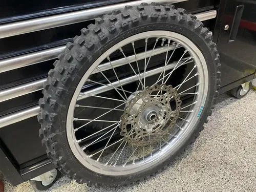 2004 YAMAHA YZ125 YZ250 EXCEL 21" FRONT WHEEL RIM HUB TIRE ASSEMBLY YZ125 YZ04