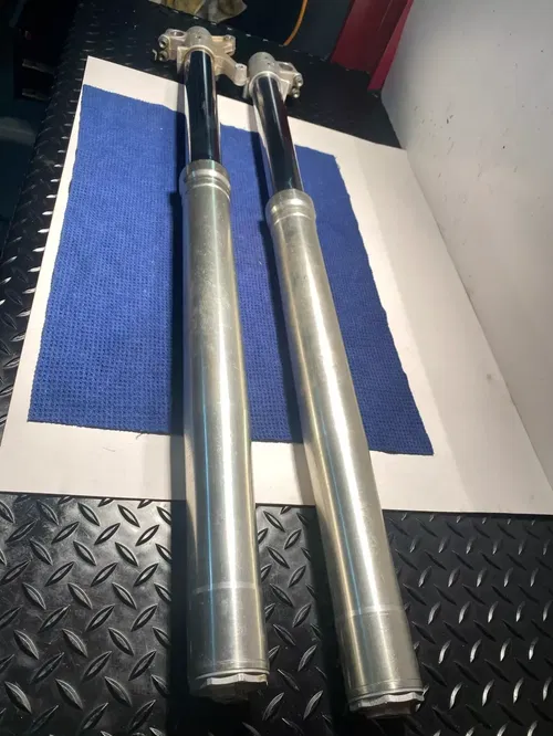 1998 98 Suzuki RM250 RM 250 OEM Front Suspension Forks Tubes SUSPENSION FORKS